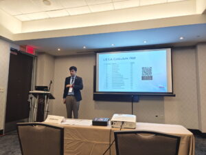 Anmol presented his paper at IEEE FIE 2024